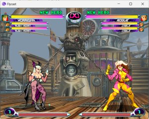 Flycast screen