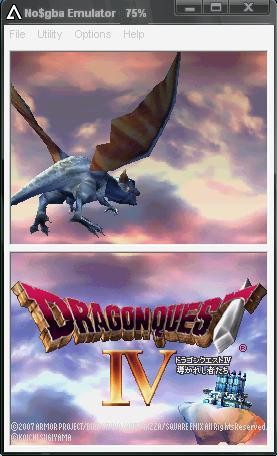 No$gba screen