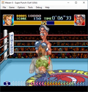 Mesen screen